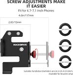 Uchwyt rowerowy na telefon  - Rockbros 25210038101 - 5