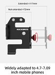 Uchwyt rowerowy na telefon  - Rockbros 25210038101 - 8