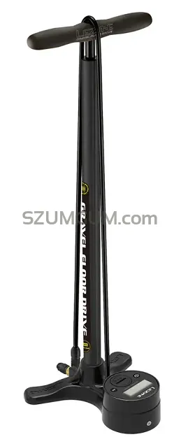 Pompka podłogowa LEZYNE GRAVEL DIGITAL DRIVE - 7 Bar