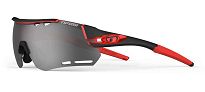 Okulary TIFOSI ALLIANT black red (3szkła Smoke 15,4% transmisja światła, AC Red, Clear) - 3