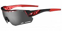Okulary TIFOSI ALLIANT black red (3szkła Smoke 15,4% transmisja światła, AC Red, Clear)