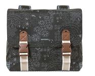 Sakwa miejska podwójna BASIL BOHEME DOUBLE BAG 35L, mocowanie na paski lub MIK system - charcoal - 3