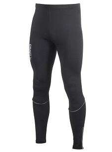 Spodnie do biegania i na rower męskie CRAFT Delight Winter Tights, ocieplane- Rozmiar XS