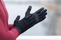 Zimowe rękawiczki membranowe Rogelli ESSENTIAL THERMAL, czarne - 4