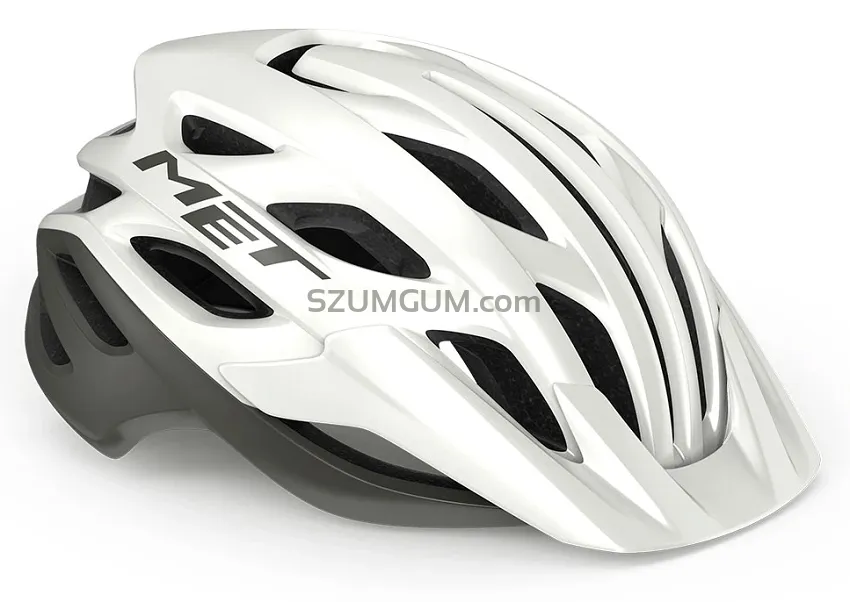 Kask MET Veleno MIPS - white gray matt