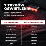 Tylna lampka AI - Rockbros Magnetic Tailight - 4