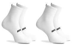 Skarpetki coolmax Rogelli ESSENTIAL 2-pack, białe