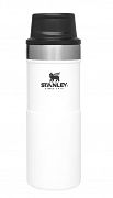 Kubek termiczny jednoręczny Stanley TRIGGER 0,35L - Biały