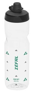Bidon Zefal Sense Soft 85 No-Mud Bottle - Transparentny 0,85l