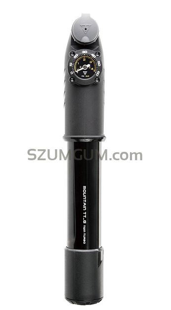 Pompka rowerowa ręczna Mountain TT G Twin Turbo Manometr
