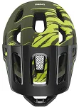 Kask dziecięcy Uvex React jr. fullface, ze zdejmowaną szczęką - dark olive matt - 7