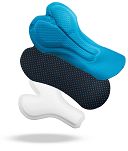 Spodnie rowerowe Rogelli DISTANCE II - z podwójnym materiałem i żelową wkładką, czarne - 9