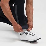 Spodnie rowerowe Rogelli DISTANCE II - z podwójnym materiałem i żelową wkładką, czarne - 8