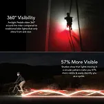 Pedały z oświetleniem Redshift Arclight PRO Flat Pedals - black - 4