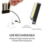 Pedały z oświetleniem Redshift Arclight PRO Flat Pedals - black - 6