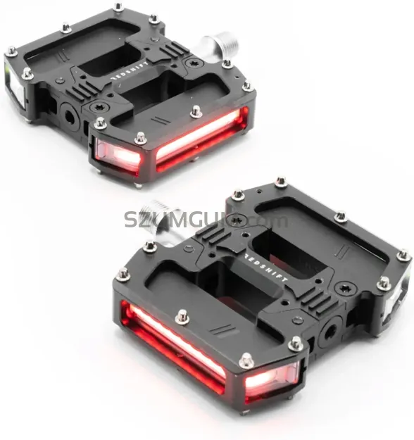 Pedały z oświetleniem Redshift Arclight PRO Flat Pedals - black
