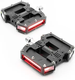 Pedały z oświetleniem Redshift Arclight PRO Flat Pedals - black
