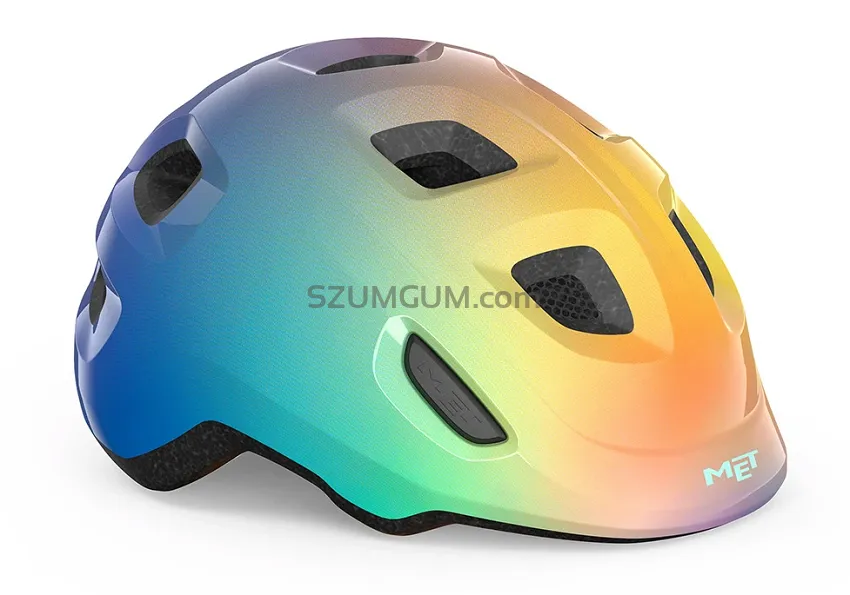 Kask dla najmłodszych MET Hooray - multicolour glossy