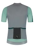 Koszulka kolarska Rogelli FAST 3D szaro-turkusowa - 2