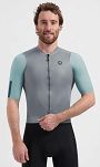 Koszulka kolarska Rogelli FAST 3D szaro-turkusowa - 3