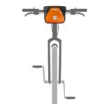 Torba na kierownicę Ortlieb Ultimate Six Classic 6,5L - Orange - 5