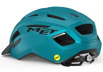 Kask rowerowy Met Allroad MIPS - Niebieski matt - 2