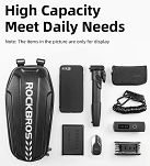 Torebka na górę ramy Rockbros Hard Shell B60 1,1L - 6
