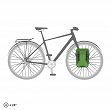 Sakwy rowerowe uniwersalne Ortlieb Sport-Packer Plus QL2.1 (kpl.) 30L - Kiwi-moss green - 6