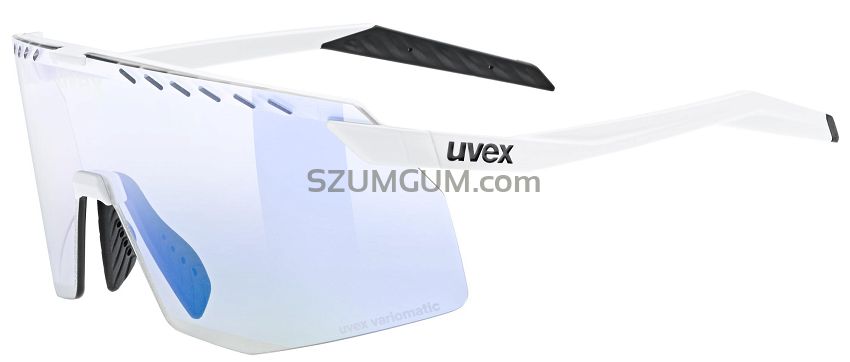 Okulary fotochromowe UVEX Pace Stage V - white matt / mirror blue