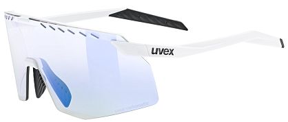 Okulary fotochromowe UVEX Pace Stage V - white matt / mirror blue
