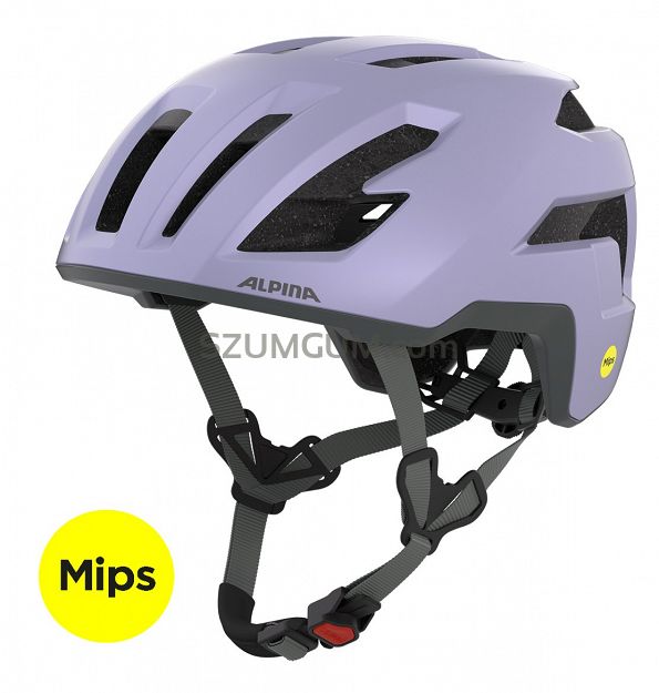Kask rowerowy Alpina TAUNUS GRAVEL MIPS - LILAC