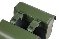 Sakwa miejska podwójna BASIL URBAN LOAD Double Bag 53L- green/sand - 5
