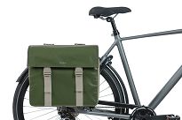 Sakwa miejska podwójna BASIL URBAN LOAD Double Bag 53L- green/sand - 2