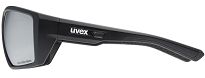 Okulary sportowe UVEX MTN Venture CV - black matt / mirror silver - 4