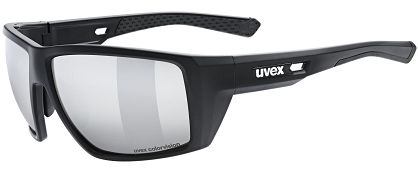 Okulary sportowe UVEX MTN Venture CV - black matt / mirror silver