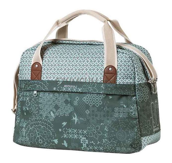 Torba rowerowa  miejska BASIL BOHEME CARRY ALL BAG 18L - forest green