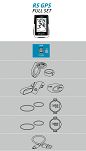 Komputer licznik VDO R5 Gps Full Sensor Set - 2