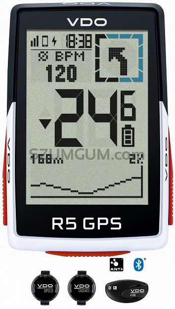 Komputer licznik VDO R5 Gps Full Sensor Set