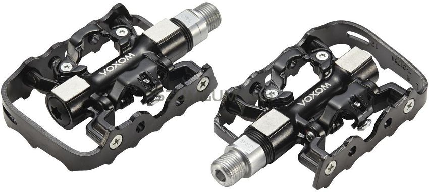 Pedały klasyczne + Shimano SPD - Voxom Touring SPD  Pe18