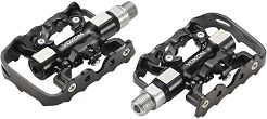 Pedały klasyczne + Shimano SPD - Voxom Touring SPD  Pe18