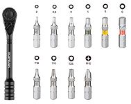 Zestaw narzędzi grzechotka Topeak Ratchet Rocket Essential - 5