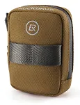 Mini torebka podsiodłowa Rockbros F006 z uchwytem na wkłady CO2 - brown - 2