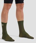 Wysokie skarpety sportowe Rogelli DISTANCE zielone khaki - 2