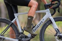 Wysokie skarpety sportowe Rogelli DISTANCE zielone khaki - 3