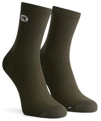 Wysokie skarpety sportowe Rogelli DISTANCE zielone khaki
