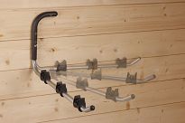 Wieszak uniwersalny regulowany 75 cm - na 3 rowery, narty opony itp. - składany - 2