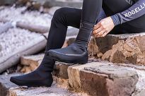 Wodoodporne ochraniacze na buty Rogelli ESSENTIAL SOFTSHELL, czarne - 6