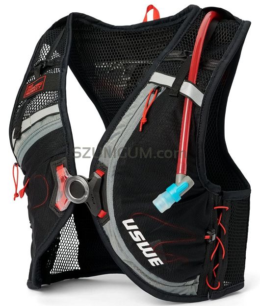 Kamizelka, Plecak USWE Vest Rush 8 - Black-grey