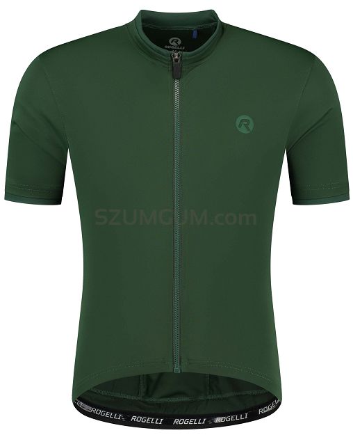 Koszulka na rower Rogelli ESSENTIAL, zielona roz. 2XL/3XL