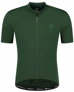 Koszulka na rower Rogelli ESSENTIAL, zielona roz. 2XL/3XL